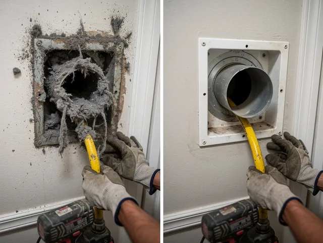 Expert gas dryer vent cleaning by Groton Dryer Vent Cleaning in Groton